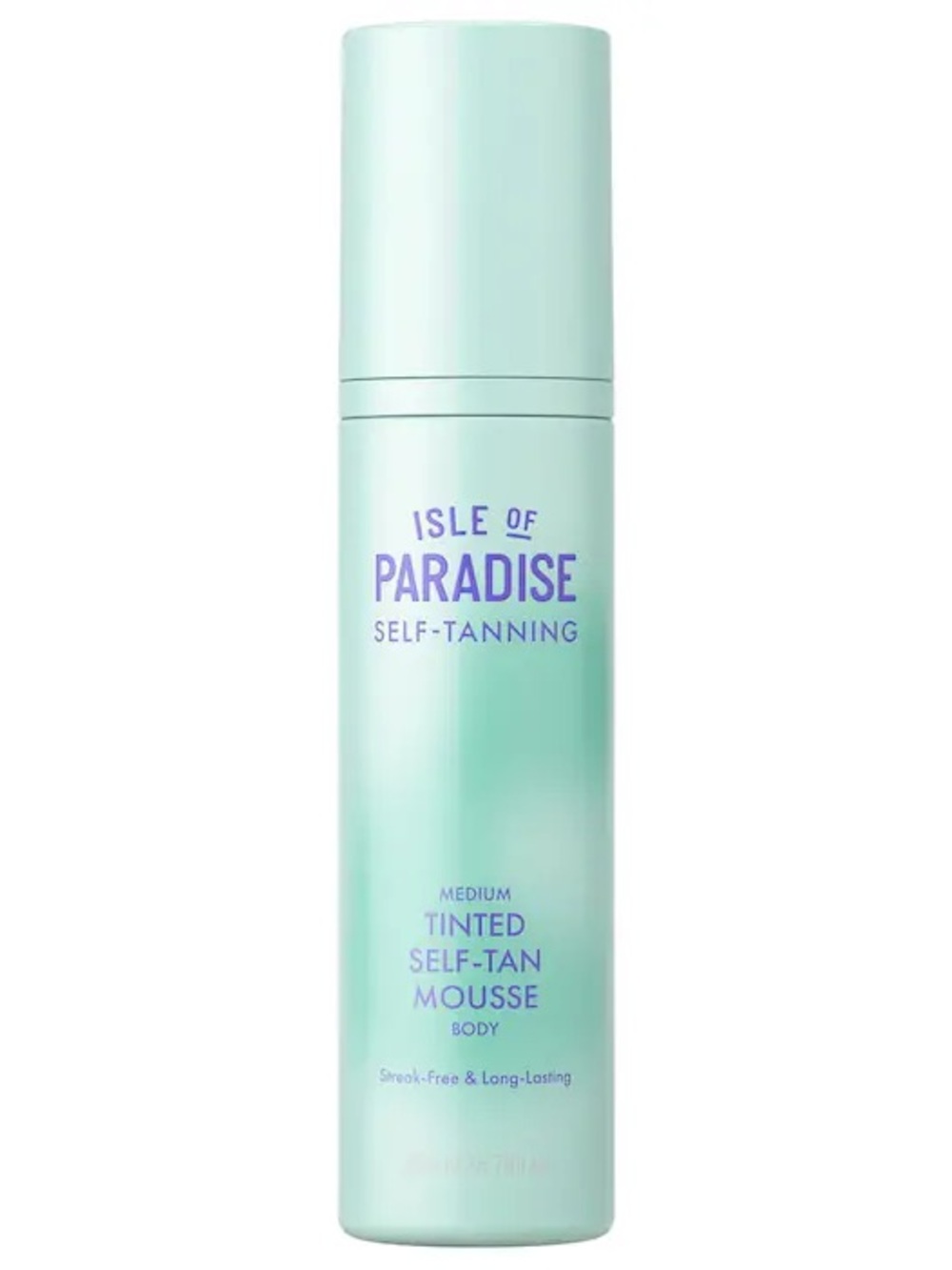 Isle of Paradise Mint Green Self-Tanning Mousse